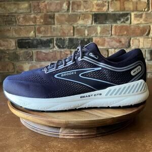 Brooks Beast GTS 23 Supportive Men's Size 14 2E Blue Running Sneakers Shoes